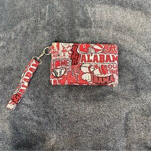 Alabama Crimson Wristlet Keychain #Rolltide #bama